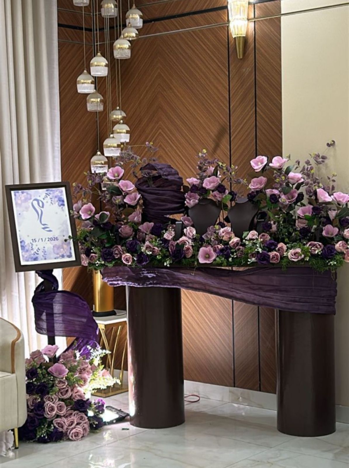 تنسيق حفلات في البيت — لمسه ذوق