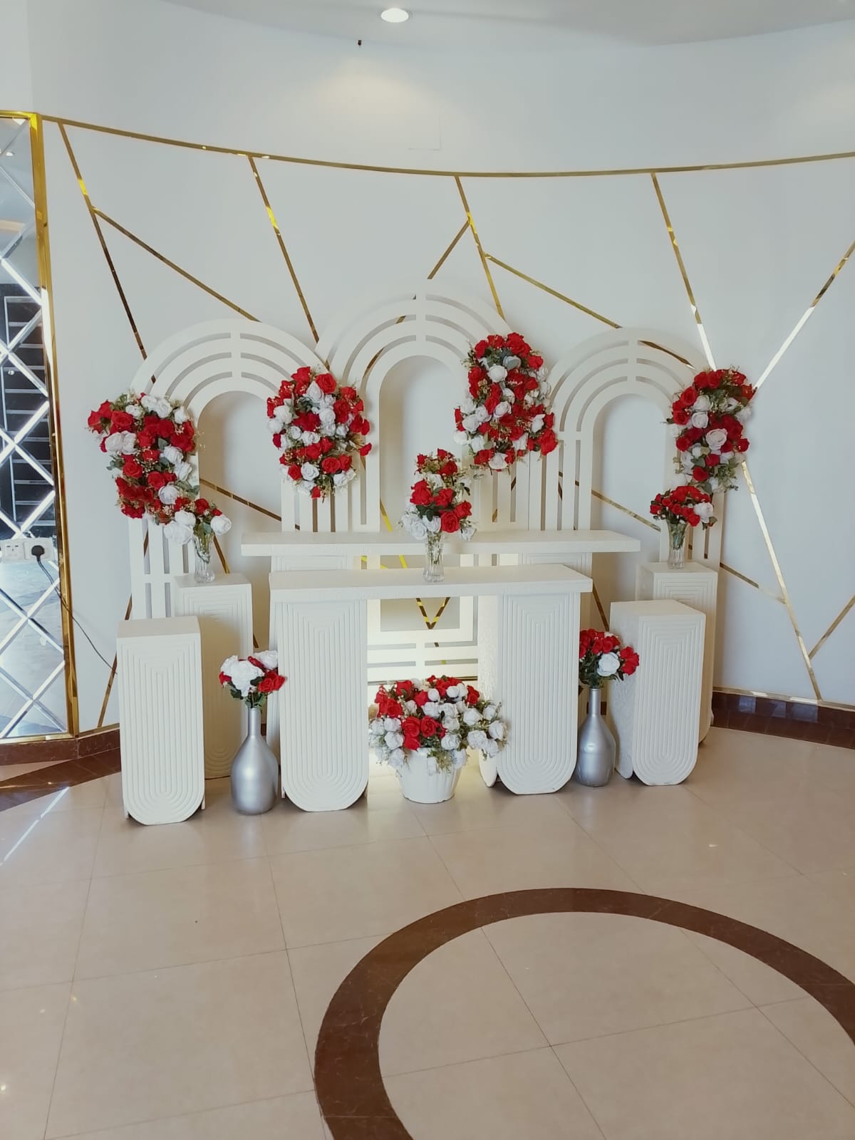 تجهيز افتتاح محل أو مدخل فعالية تجارية في الرياض — لقطة أرشيفية 15 من أعمال لمسه ذوق في الرياض