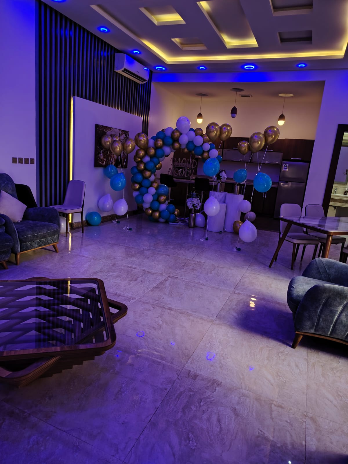 مدخل قاعة أو استقبال ضيوف وتجهيز أفراح في الرياض — لقطة أرشيفية 12 من أعمال لمسه ذوق في الرياض